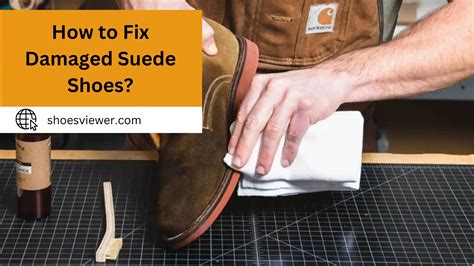 how to fix damaged fake suede shoes|fix water damaged suede shoes.